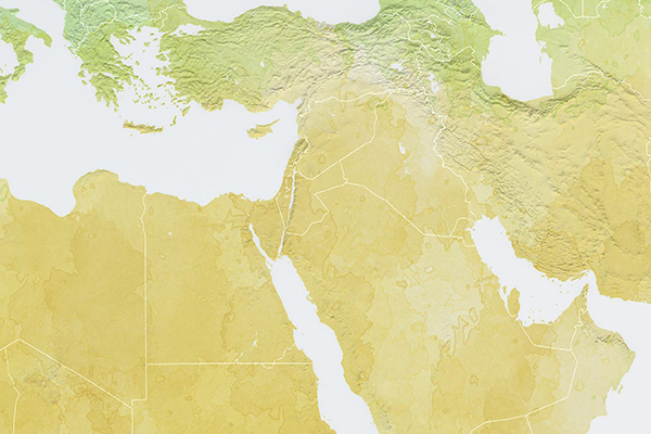 中東エリアマップ