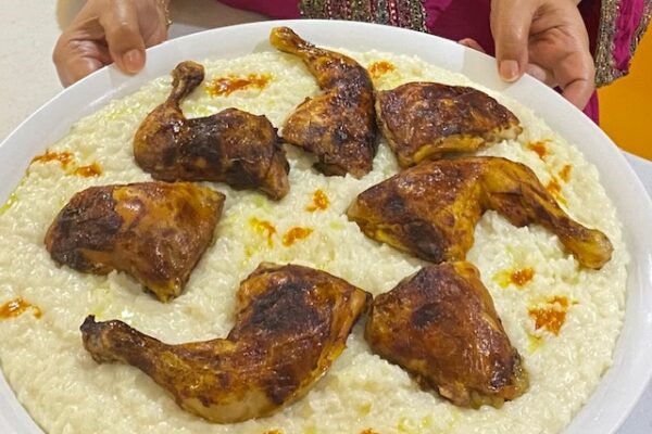 サウジアラビア料理サリーグとマクシュシュ